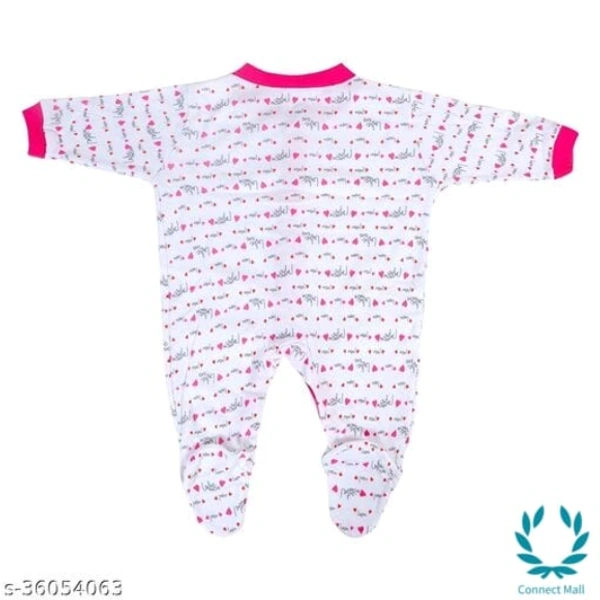 New Born Baby Multi-Color Long Sleeve Body Suit,Romper,  - 0-3 Months, Pink, Cotton Blend, Multipack:3